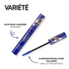 Verlängernde und verdichtende Wimperntusche, Blau