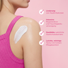 Bodylotion + beruhigende Kompresse
