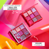 Palette mit 9 Lidschatten Neon Pink