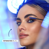 Verlängernde und verdichtende Wimperntusche, Blau