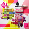 Palette mit 9 Lidschatten Neon Pink