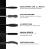 Braune Volumen- und Verlängerungs-Mascara