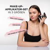 Präzisions-Make-up-Puderquasten – Set mit 3 Größen