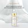 Luxuriöses Mizellenwasser mit kolloidalem Gold zur Gesichts- und Augen-Make-up-Entfernung