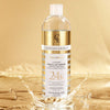 Luxuriöses Mizellenwasser mit kolloidalem Gold zur Gesichts- und Augen-Make-up-Entfernung