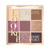 Palette mit 9 Lidschatten