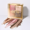 Gebackene multifunktionale Konturpalette 4-in-1